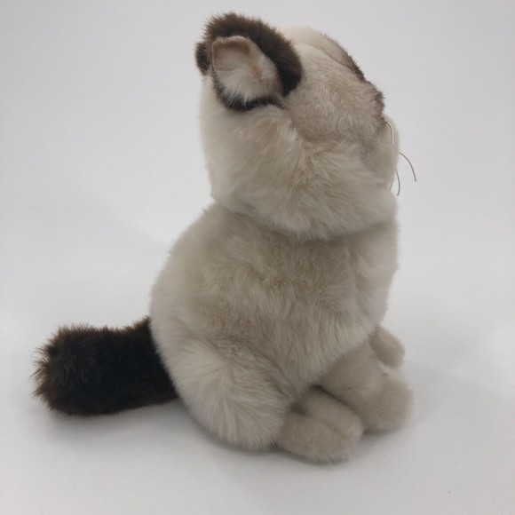 Gund Grumpy Cat Plush Stuffed Animal Sitting Gray Grey Eyes Siamese Himalayan 9" - Picture 5 of 9